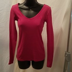 Ralph Lauren Sport Hot Pink Tee